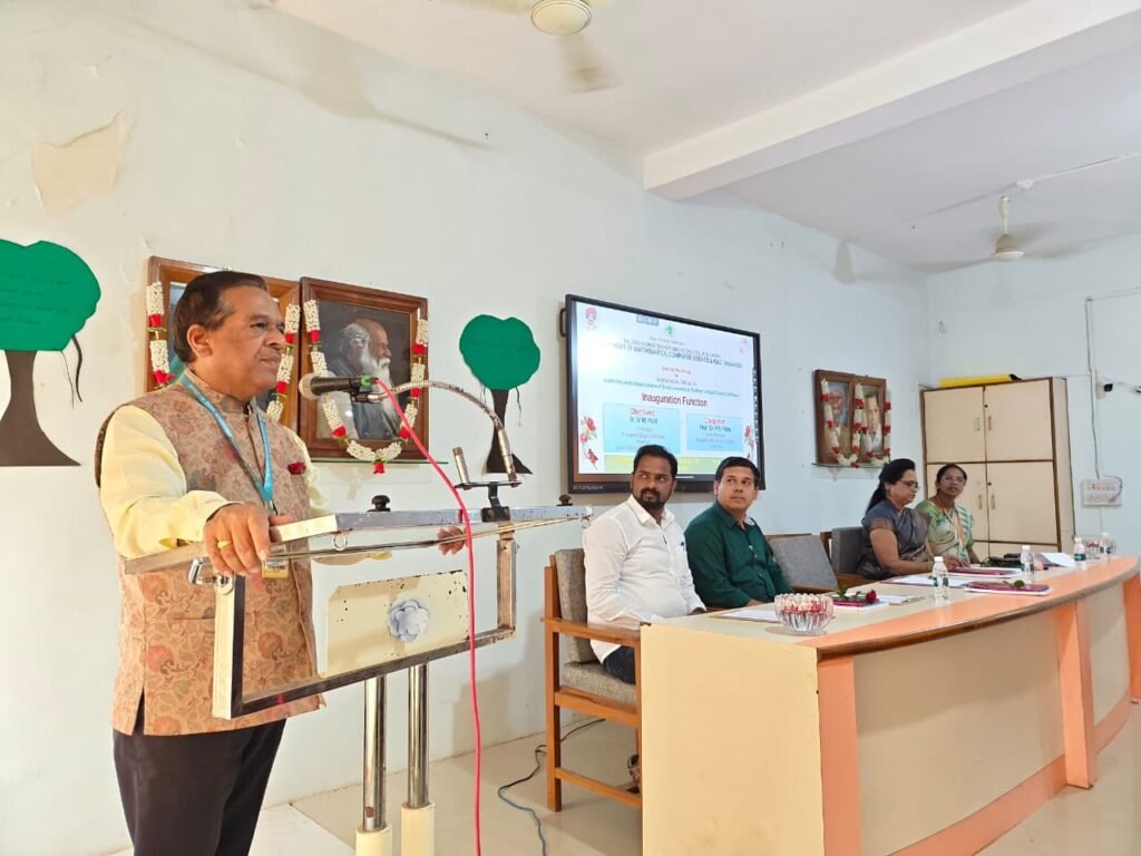 ए.आय. तंत्रज्ञानात गणित विषयाचे महत्त्व मोठे - डॉ. व्ही. एम. पाटील