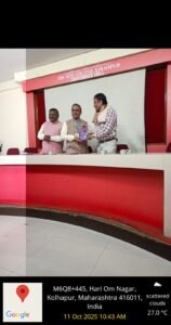 न्यू कॉलेजमध्ये “ग्रंथालयाची संशोधनात भूमिका” या विषयावर कार्यशाळा संपन्न