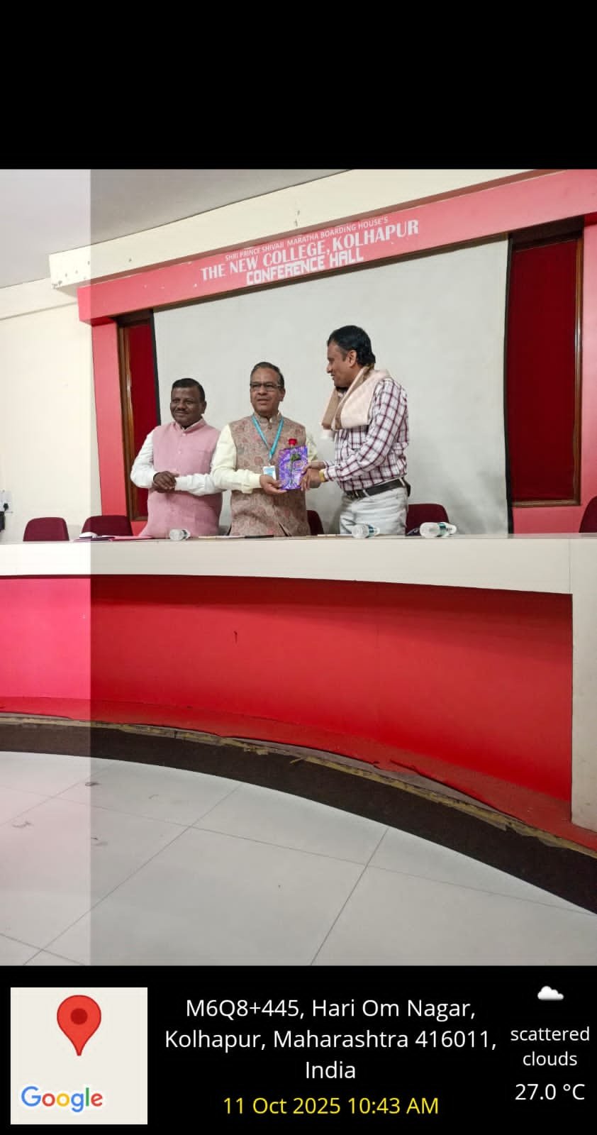 न्यू कॉलेजमध्ये “ग्रंथालयाची संशोधनात भूमिका” या विषयावर कार्यशाळा संपन्न