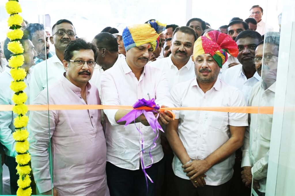 कुंभी कासारीचे सहकारी बँकेच्या संभाजी नगर येथील नवीन शाखेचे उद्घाटन