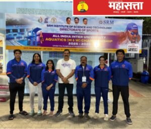 खेलो इंडिया स्पर्धेसाठी जलतरण खेळाडूंची निवड
