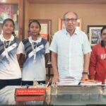 कमला कॉलेजच्या संचिता व प्रणाली यांना राष्ट्रीय मिनी गोल्फ स्पर्धेमध्ये रोप्य पदक