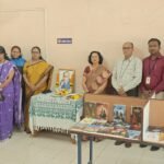 मराठी भाषा गौरव दिनानिमित्त कमला काँलेज येथे ग्रंथ प्रदर्शन