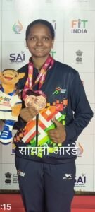 सायली आरंडेची ऑल इंडिया सायकलिंग ट्रॅक स्पर्धेसाठी निवड