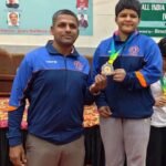 अखिल भारतीय आंतर-विद्यापीठ महिला फ्रीस्टाइल  कुस्ती स्पर्धेत रयतच्या शाहू कॉलेजच्या विद्यार्थिनीस  कांस्य पदक