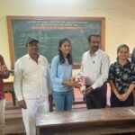 बापूजी साळुंखे महाविद्यालयाच्या रिनाज सनदीचे पोलीस भरतीत यश