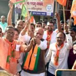 पाच राज्यातील भाजपच्या नेत्रदीपक कामगिरीचा मिरजेत जल्लोष