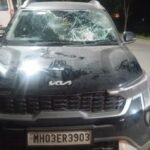 निपाणीत कारच्या धडकेत कोडणीचा दुचाकीस्वार ठार ः मुलगा-पत्नी गंभीर जखमी