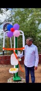 सांगरूळ हायस्कूलमध्ये अत्याधुनिक ओपन जिमचे लोकार्पण