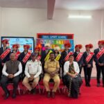 मिरजेतील आयडियल स्मार्ट स्कूलमध्ये दहावीच्या विद्यार्थी मंत्रिमंडळाचा पदग्रहण सोहळा
