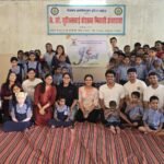 अंध विद्यार्थ्यांसाठी भारती विद्यापीठाच्या वैद्यकीय विद्यार्थ्यांचे कलाविष्कार