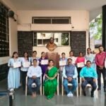 आविष्कार स्पर्धेत डी आर के कॉलेजच्या                            प्राजक्ता रणदिवे हिचे यश