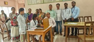 नंदादीप आय हॉस्पिटलच्या सहकार्याने कमला कॉलेज येथे मोफत नेत्र तपासणी
